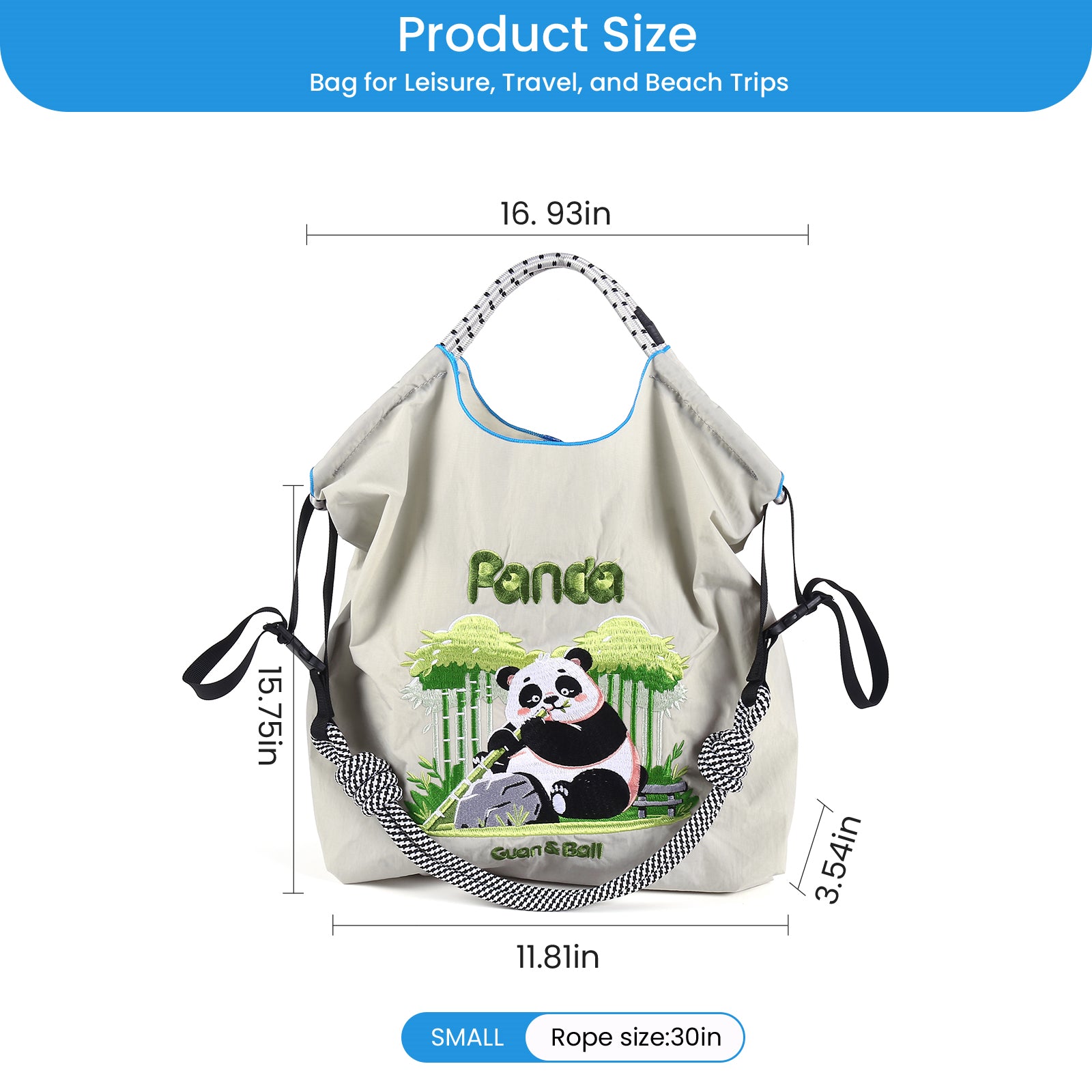 Guan&Ball Tote Bag for Women,Travel Shoulder Bag Large Shoulder Bag Top Handle Handbag for Travel, Work
