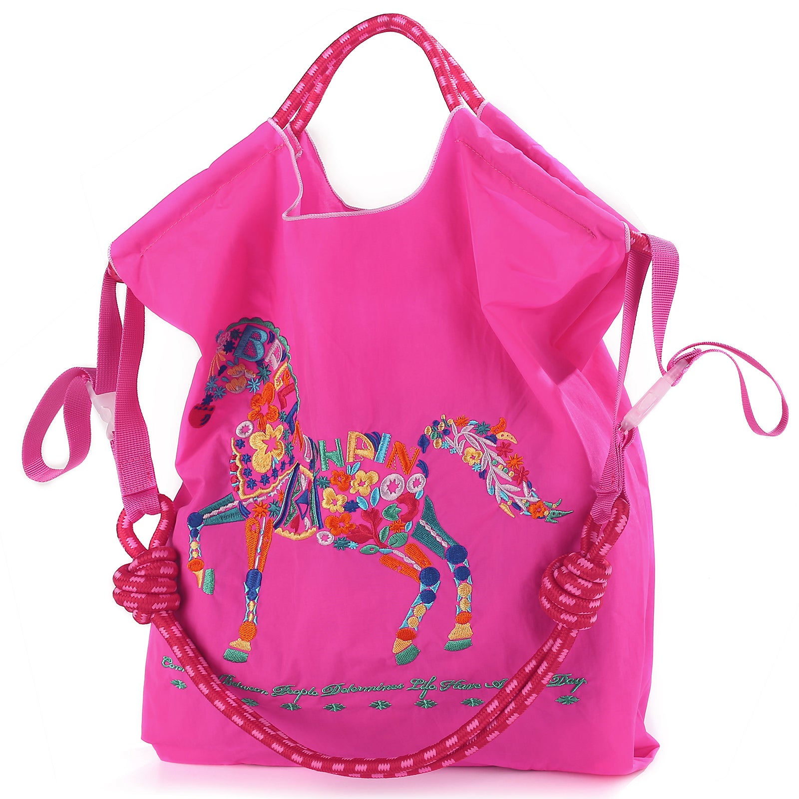 Ball&Chain Women's The Large Tote Bag Nylon Aesthetic Tote Bag(L)