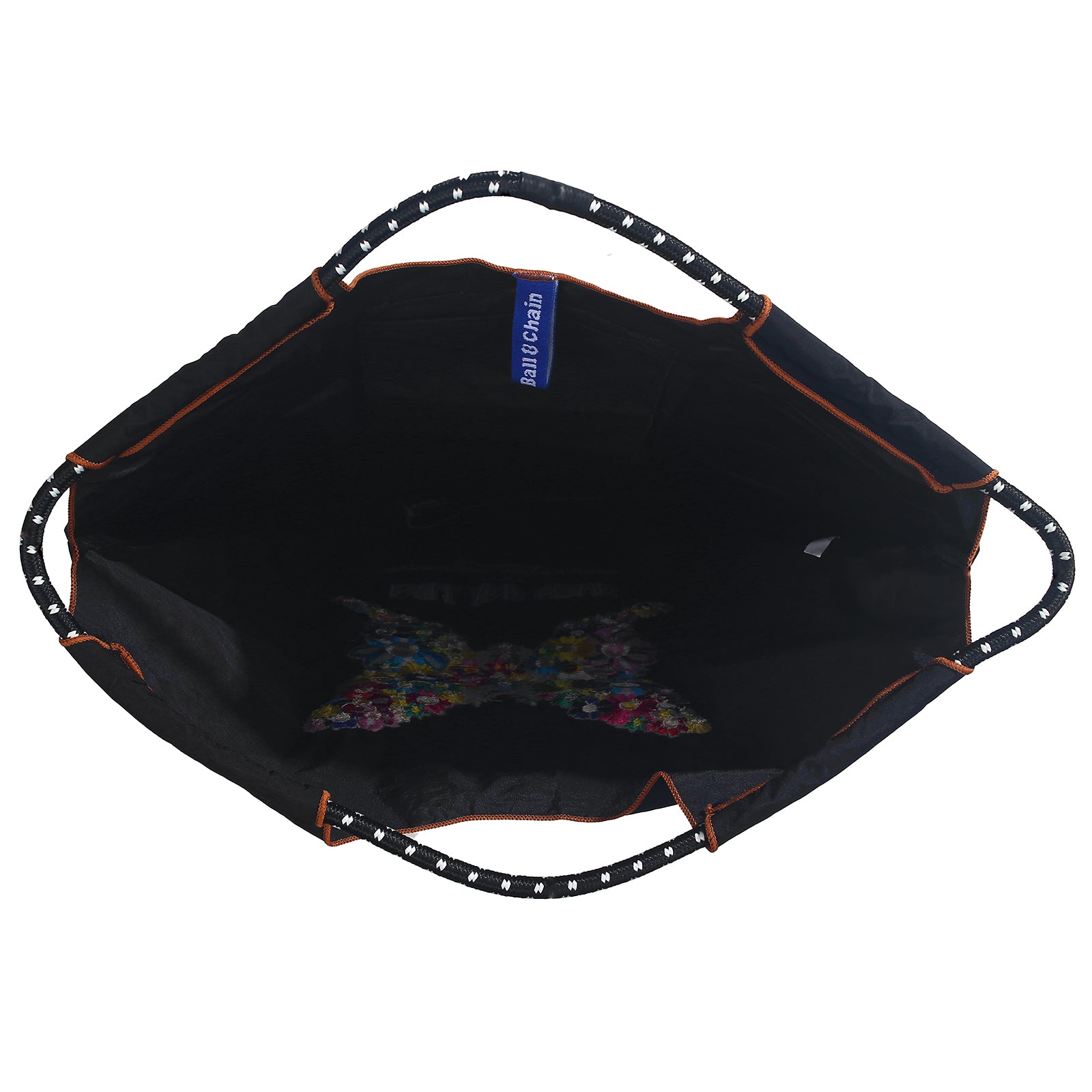 Ball&Chain Women's Fashion Handbag Embroidered Nylon Handbag Designed for Travel, Beach, and Birthday Shopping Bags(M)