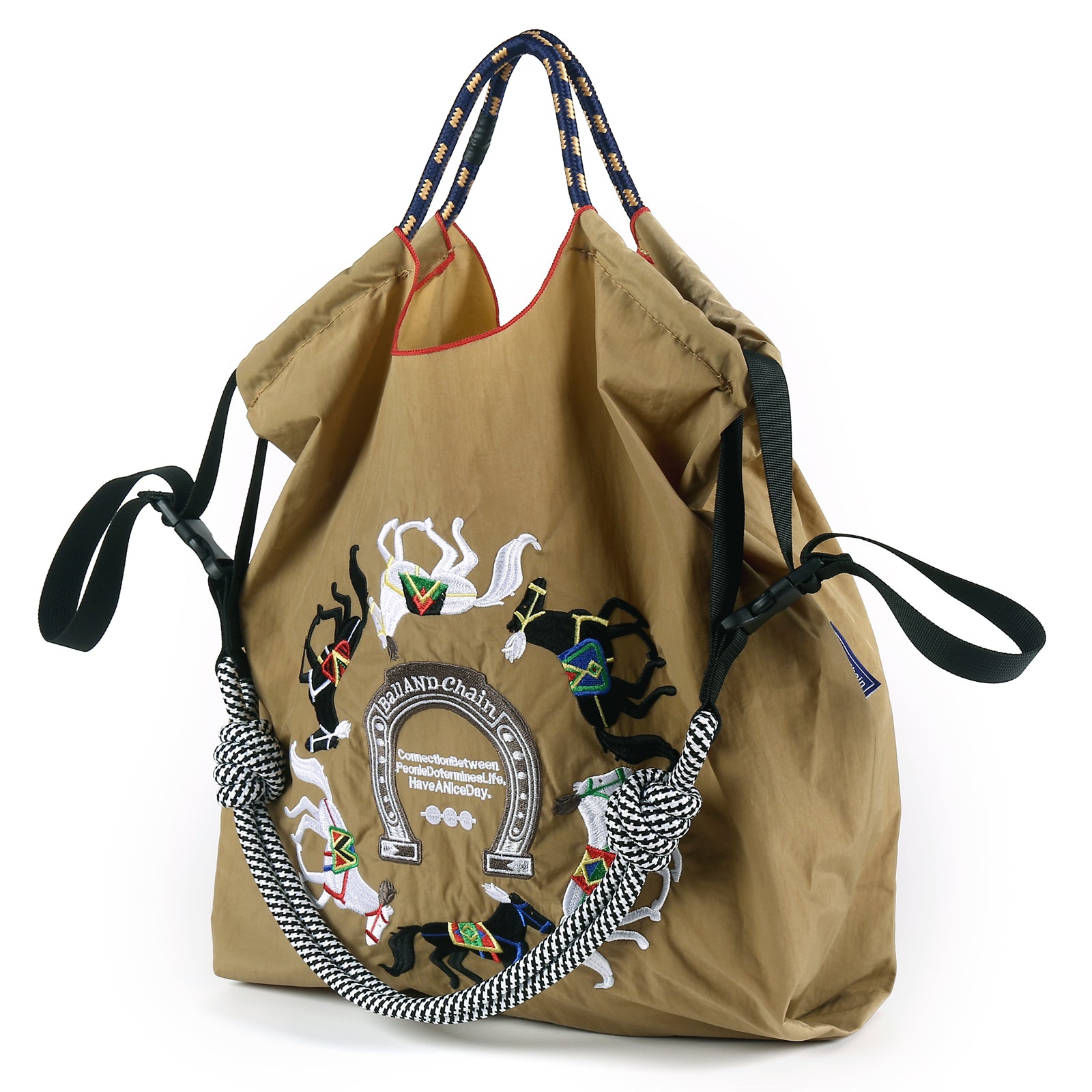 Ball&Chain Tote Bag for Women,Travel Shoulder Bag Large Shoulder Bag Top Handle Handbag for Travel, Work(L)