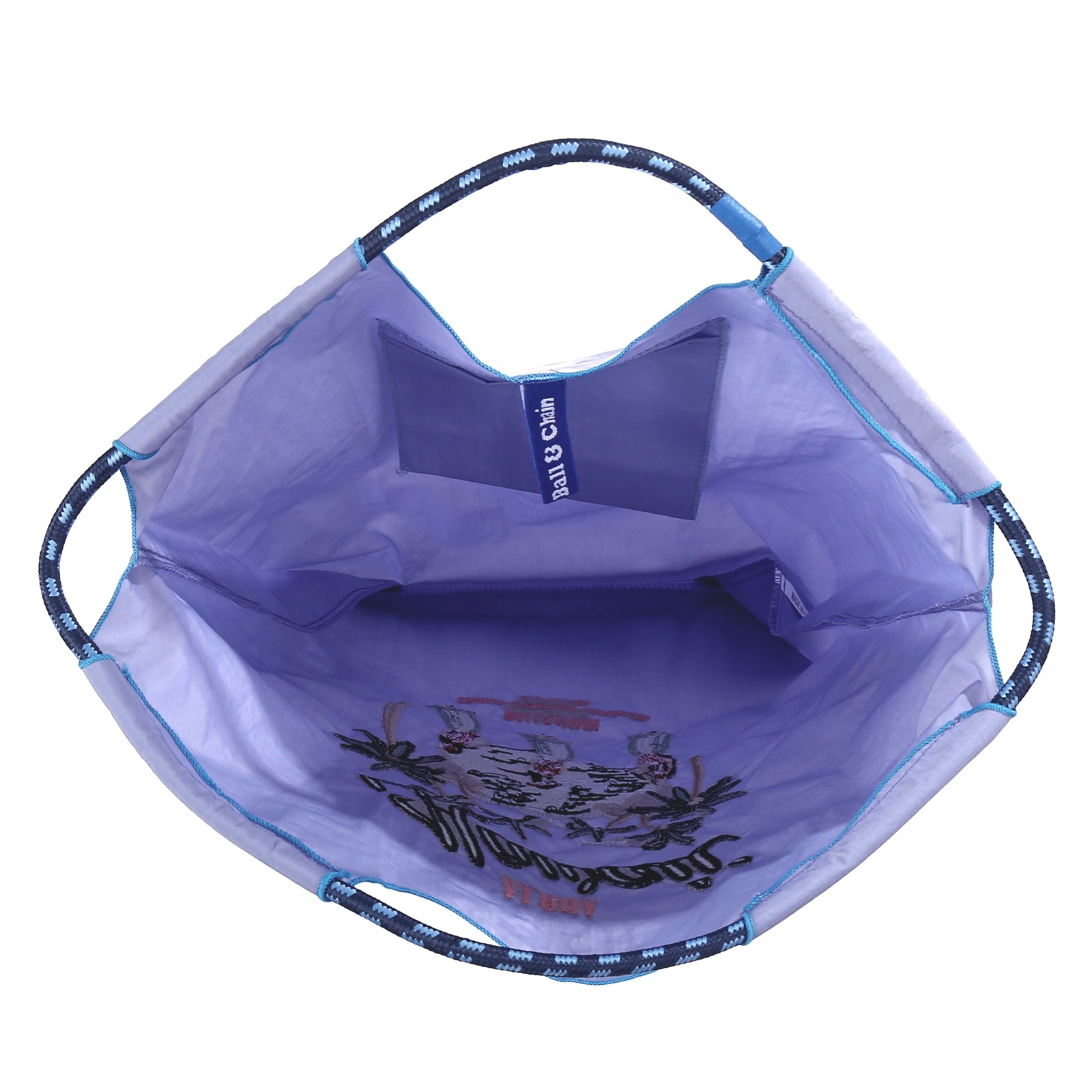 Ball&Chain Tote Bag for Women, Foldable Tote Bag With Large Shoulder strap Bag Handle Handbag for Travel, Work(L)