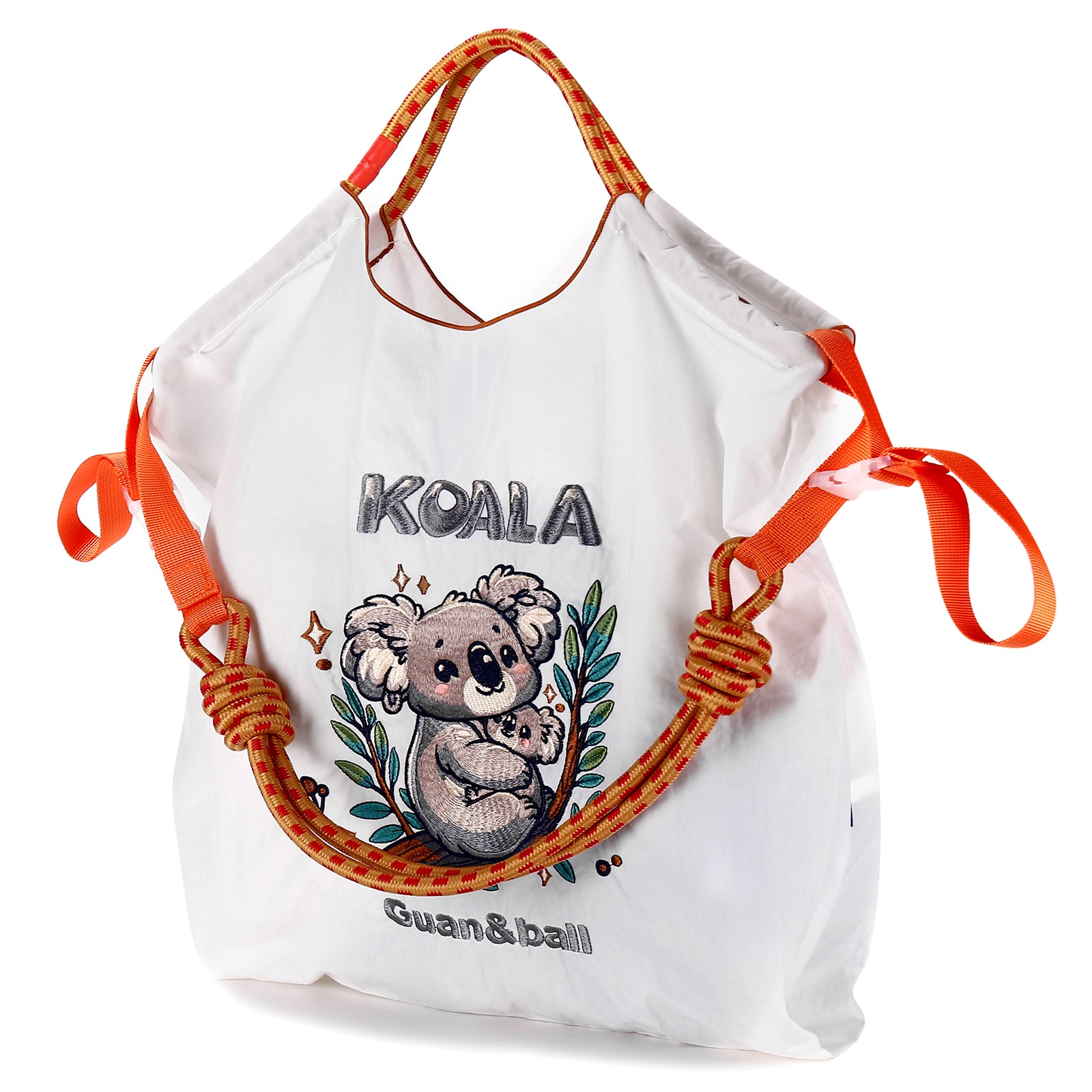 Guan&Ball Tote Bag for Women, Foldable Tote Bag With Large Shoulder strap Bag Handle Handbag for Travel, Work