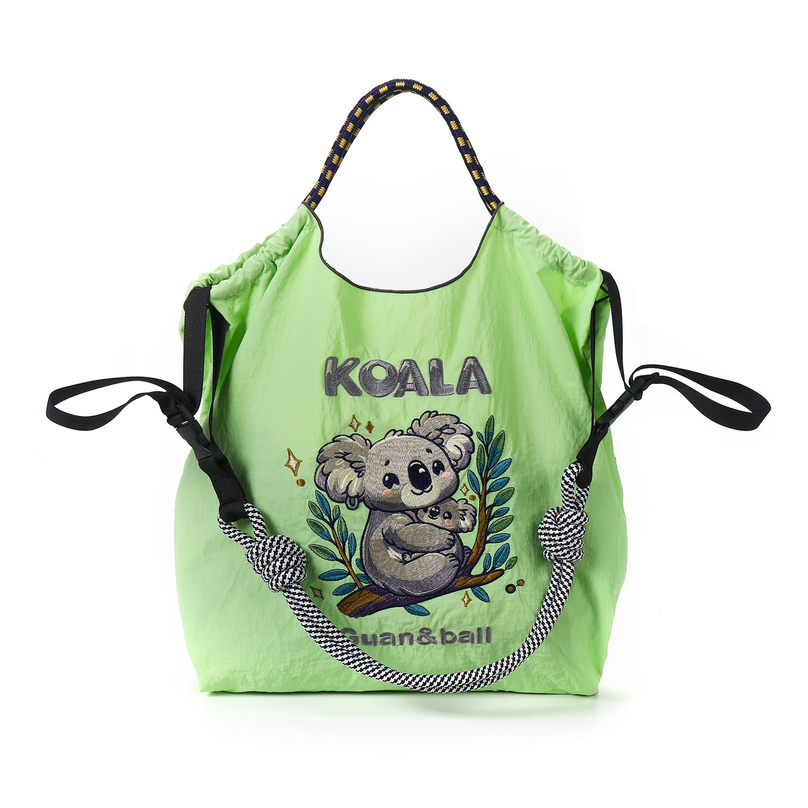 Guan&Ball Tote Bag for Women, Foldable Tote Bag With Large Shoulder strap Bag Handle Handbag for Travel, Work