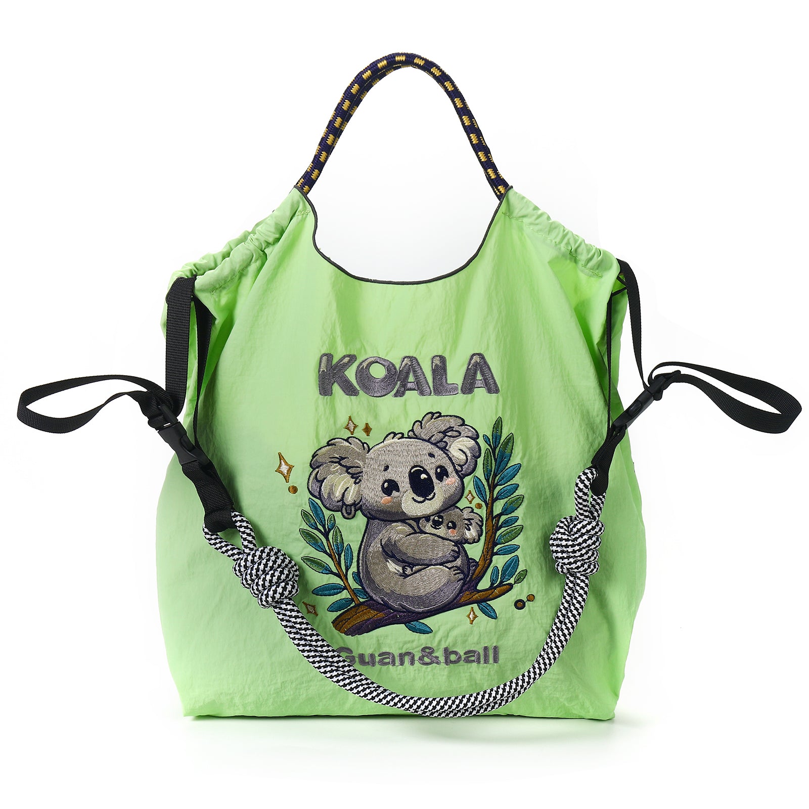 Guan&Ball Tote Bag for Women, Foldable Tote Bag With Large Shoulder strap Bag Handle Handbag for Travel, Work