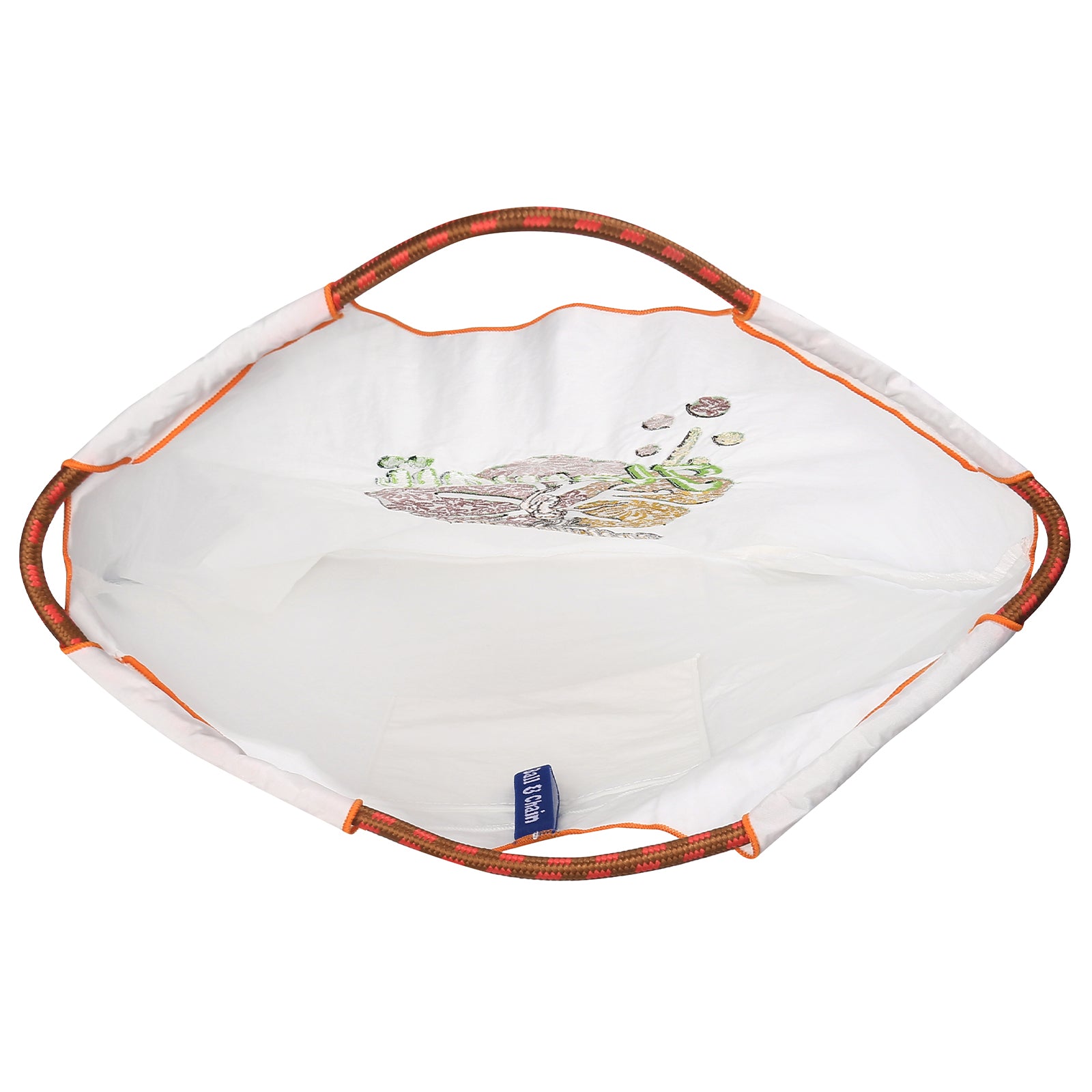 Ball&Chain Embroidery Tote Bag for Women（L）