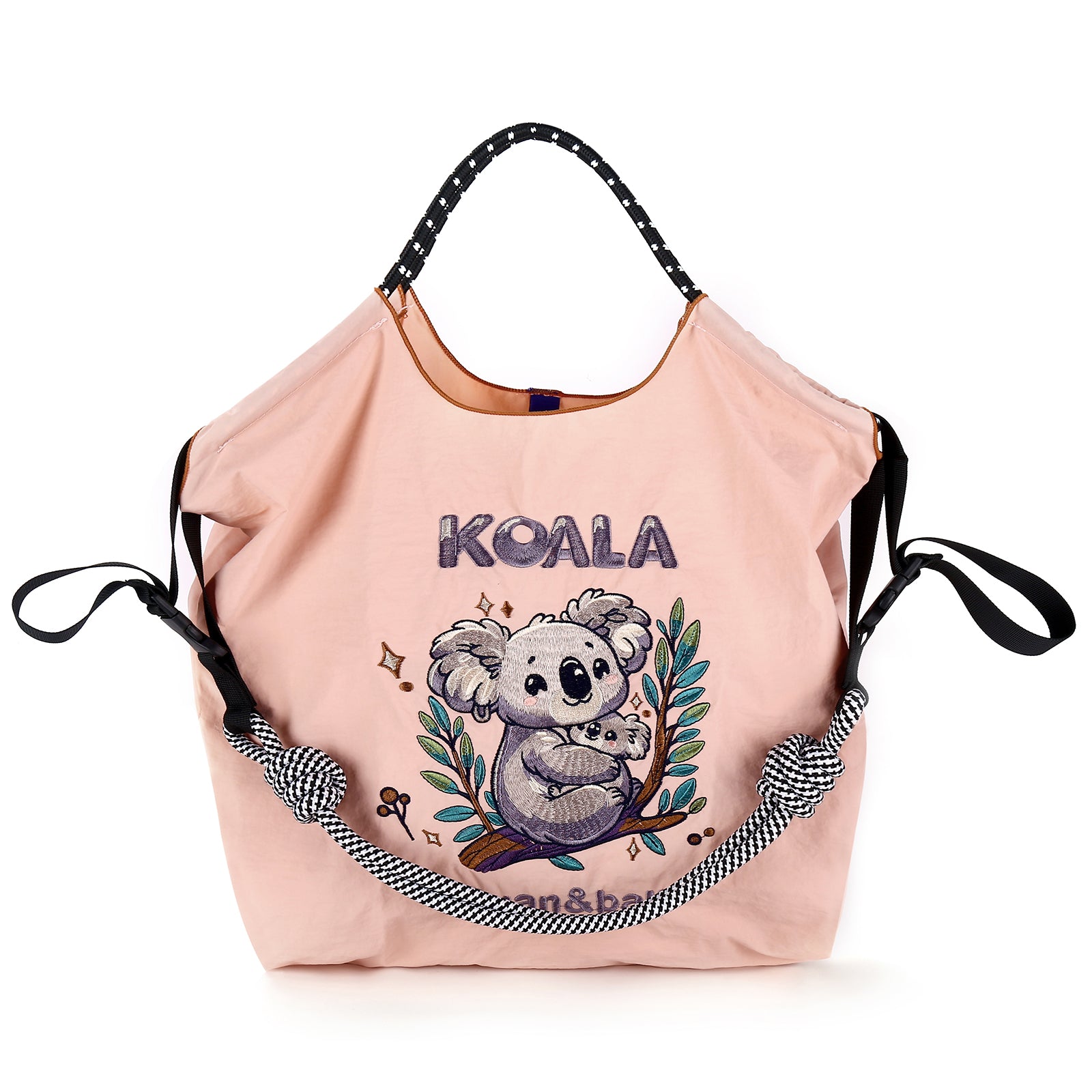 Guan&Ball Tote Bag for Women, Foldable Tote Bag With Large Shoulder strap Bag Handle Handbag for Travel, Work