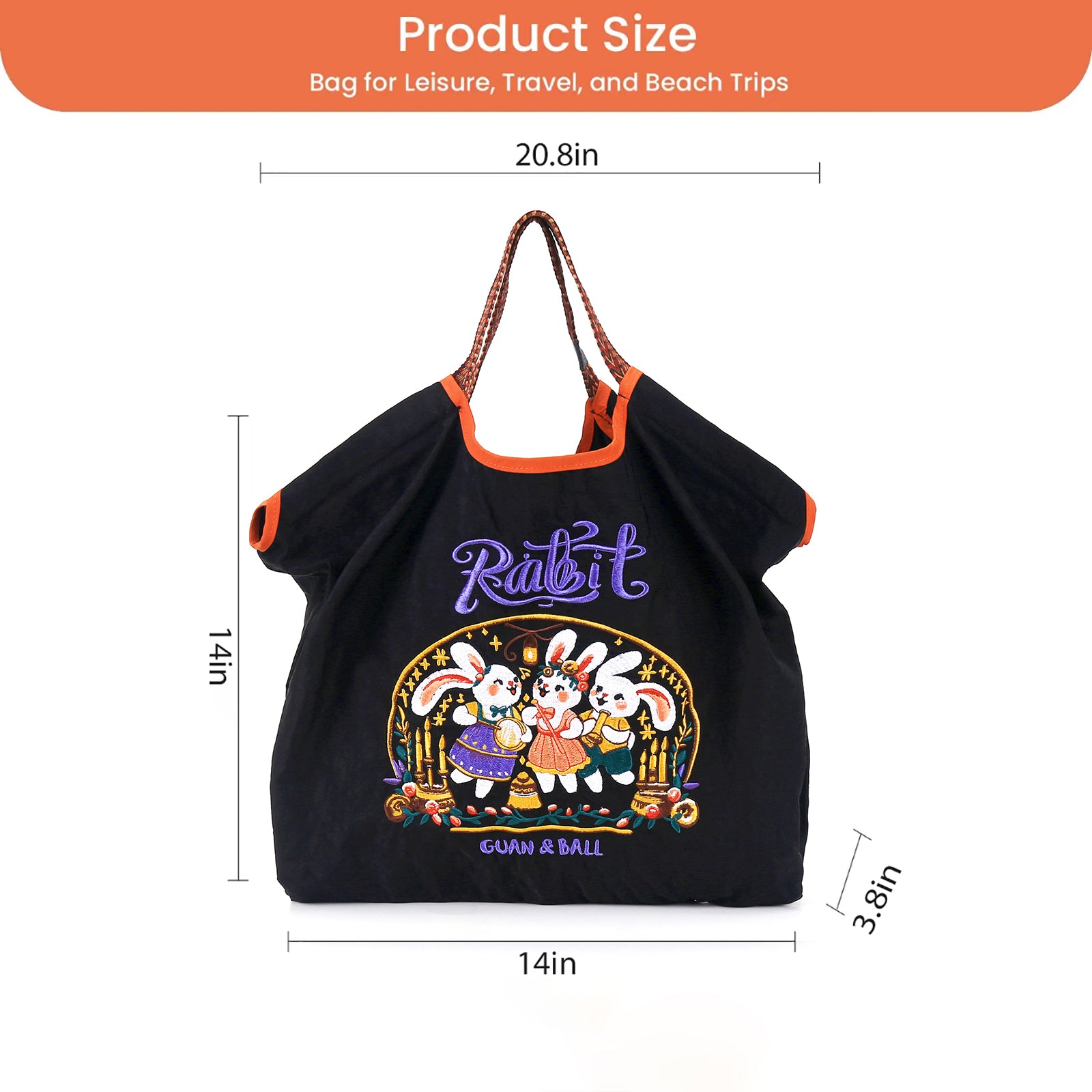 Tote Bag for Women, Foldable Tote Bag With Handle Large Shoulder Bag Handbag for Travel, Work，Personalized Present Bag Everything Tote Bag with Compartments