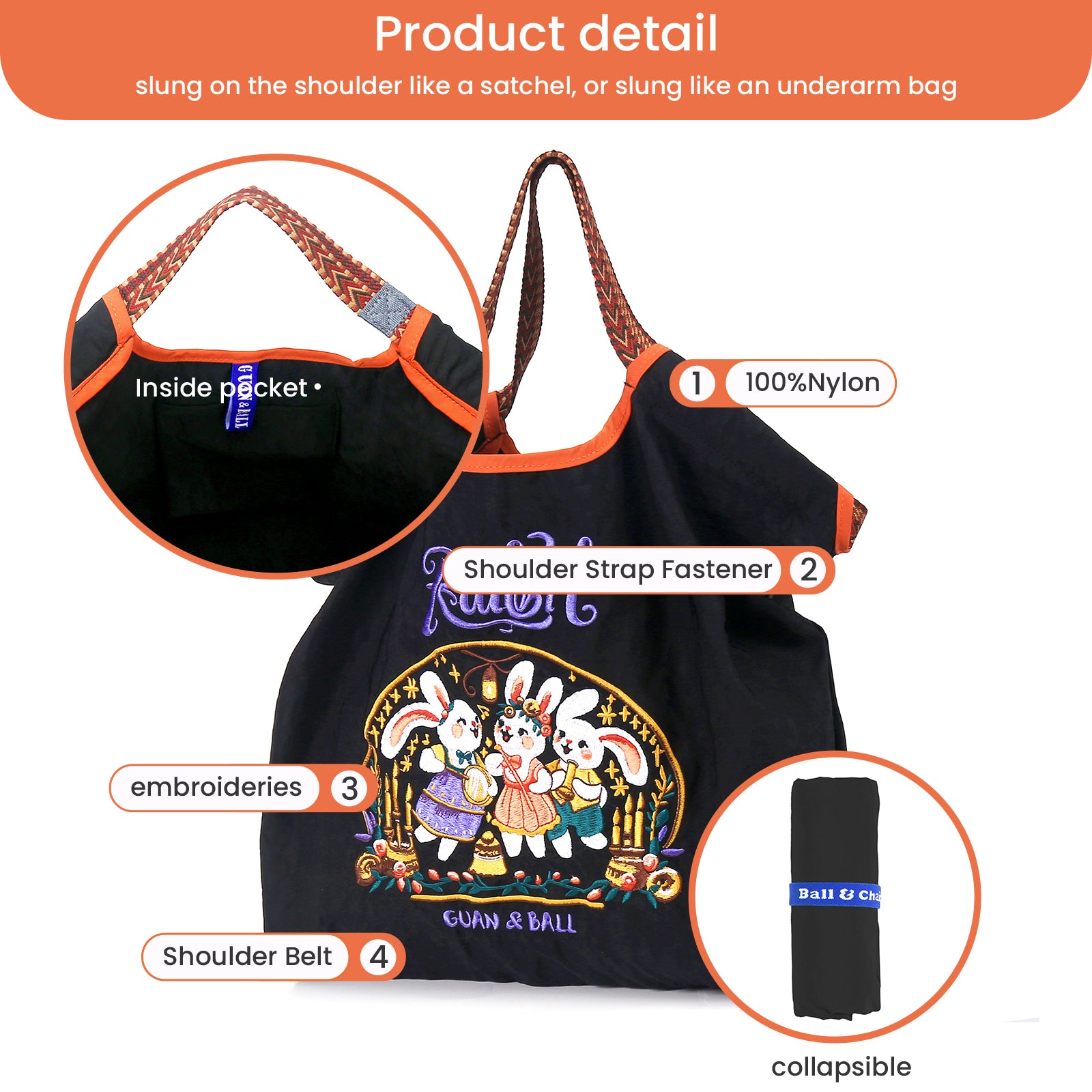 Tote Bag for Women, Foldable Tote Bag With Handle Large Shoulder Bag Handbag for Travel, Work，Personalized Present Bag Everything Tote Bag with Compartments