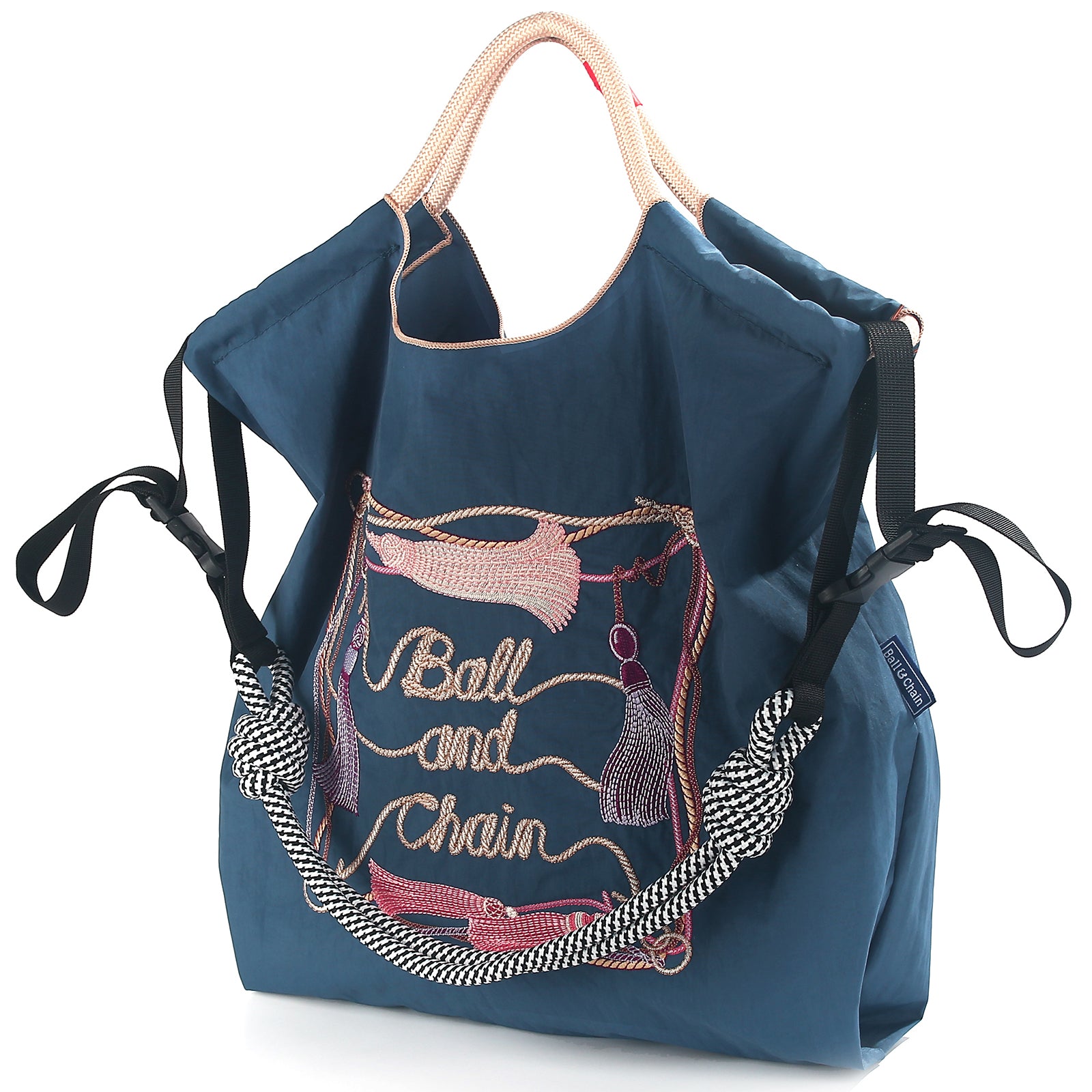 Ball&Chain Large Tote Bag For Women, Travel Shoulder Bag Top Handle Handbag（L）
