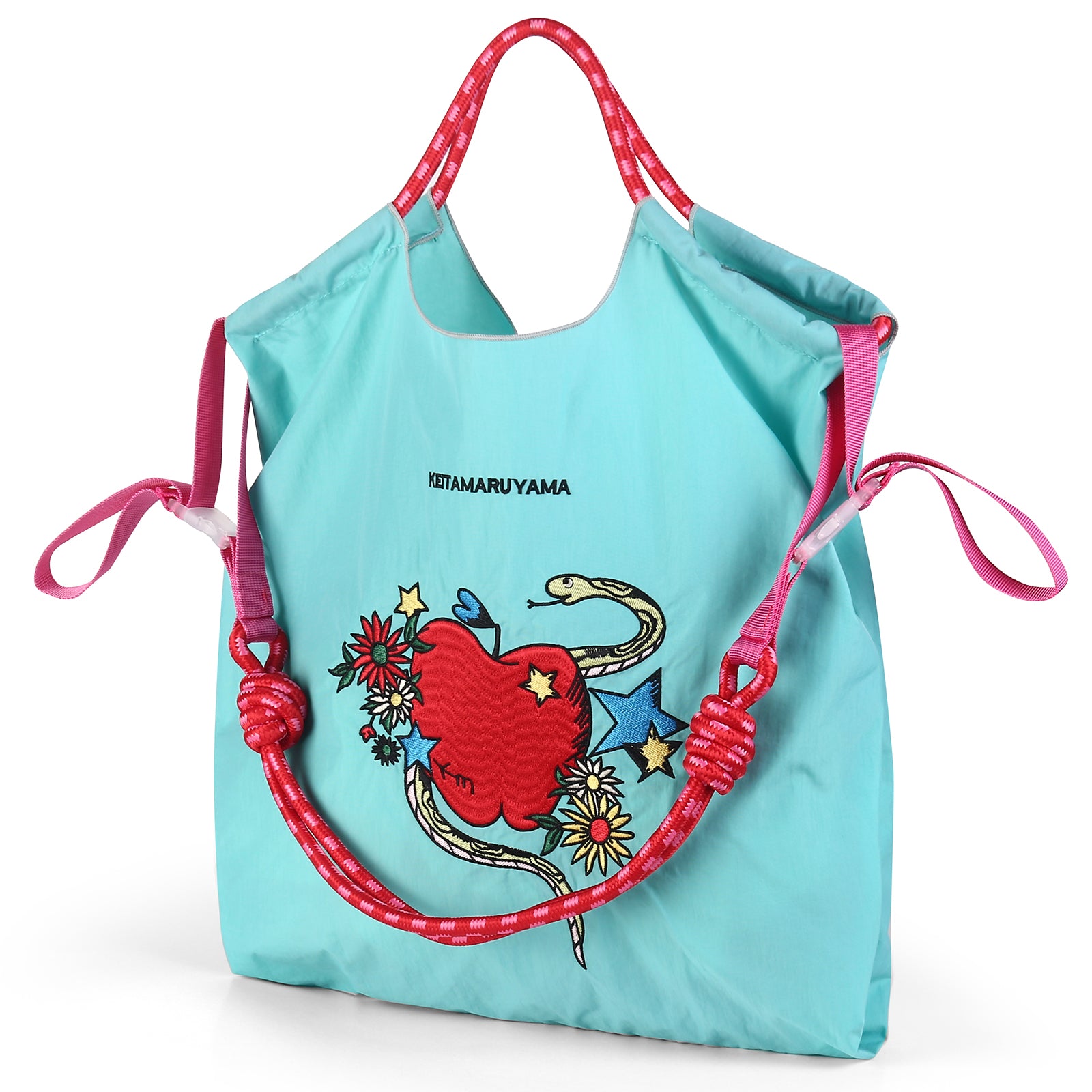 Ball&Chain Women's The Large Tote Bag Nylon Aesthetic Tote Bag for Women Shopping Bags(L)