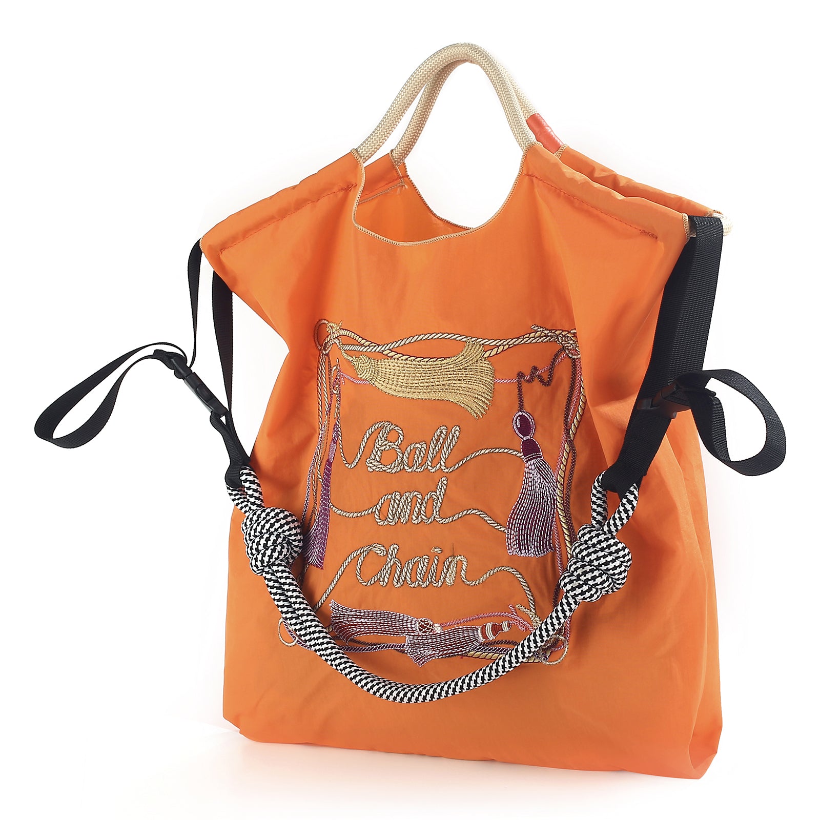 Ball&Chain Large Tote Bag For Women, Travel Shoulder Bag Top Handle Handbag（L）