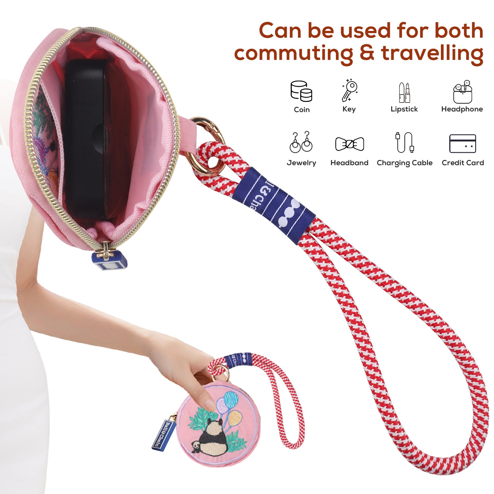 Ball&Chain Zero wallet, exquisite and compact small change storage, essential for travel with zero wallet