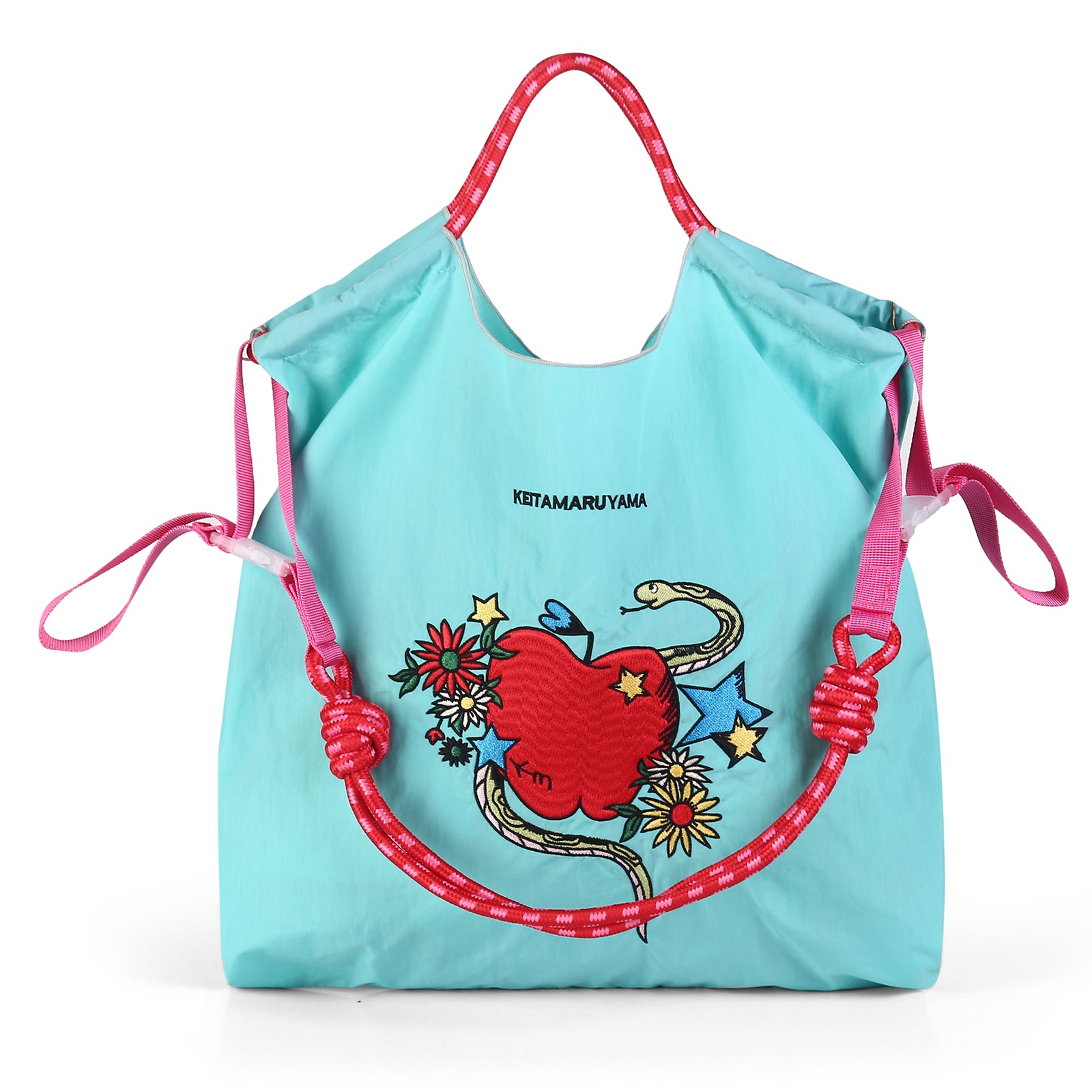 Ball&Chain Women's The Large Tote Bag Nylon Aesthetic Tote Bag for Women Shopping Bags(L)