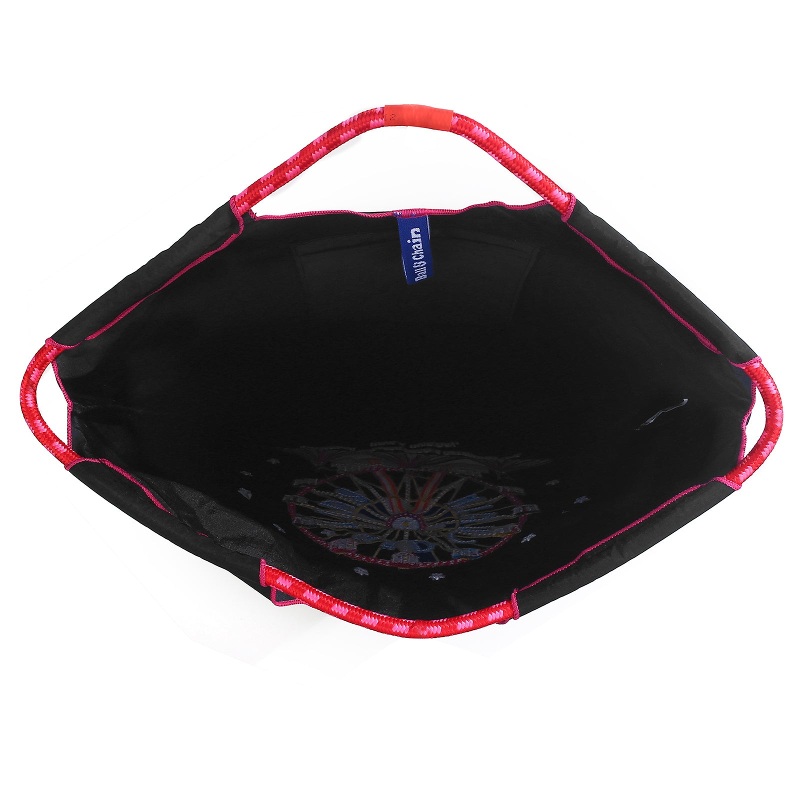 Ball&Chain Embroidery Ferris Wheel Nylon Tote Bag for Women, HandBags Large Capacity Casual Handbags for Mom Teacher Friend（M）