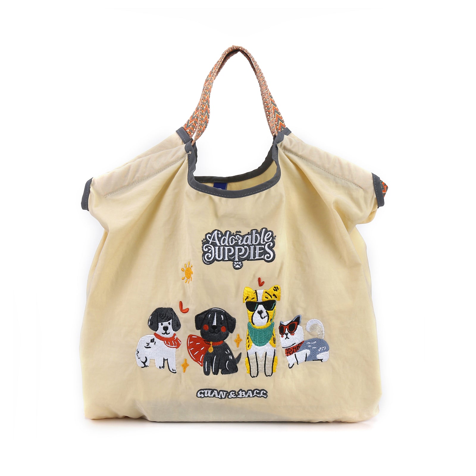 Foldable Tote Bag With Handle Large Shoulder Bag Handbag for Travel, Work，Personalized Present Bag Everything Tote Bag with Compartments