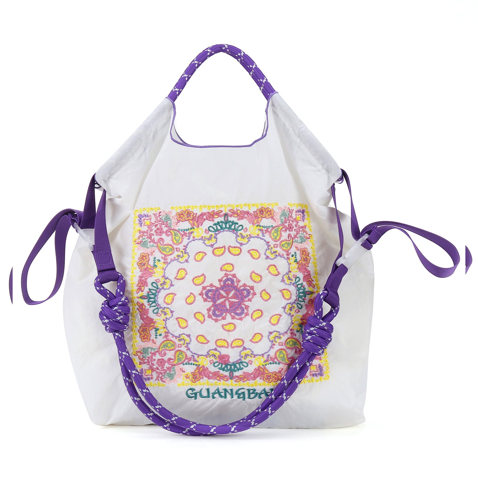Guan&Ball Tote Bag for Women, Foldable Tote Bag With Large Shoulder strap Bag Handle Handbag for Travel, Work