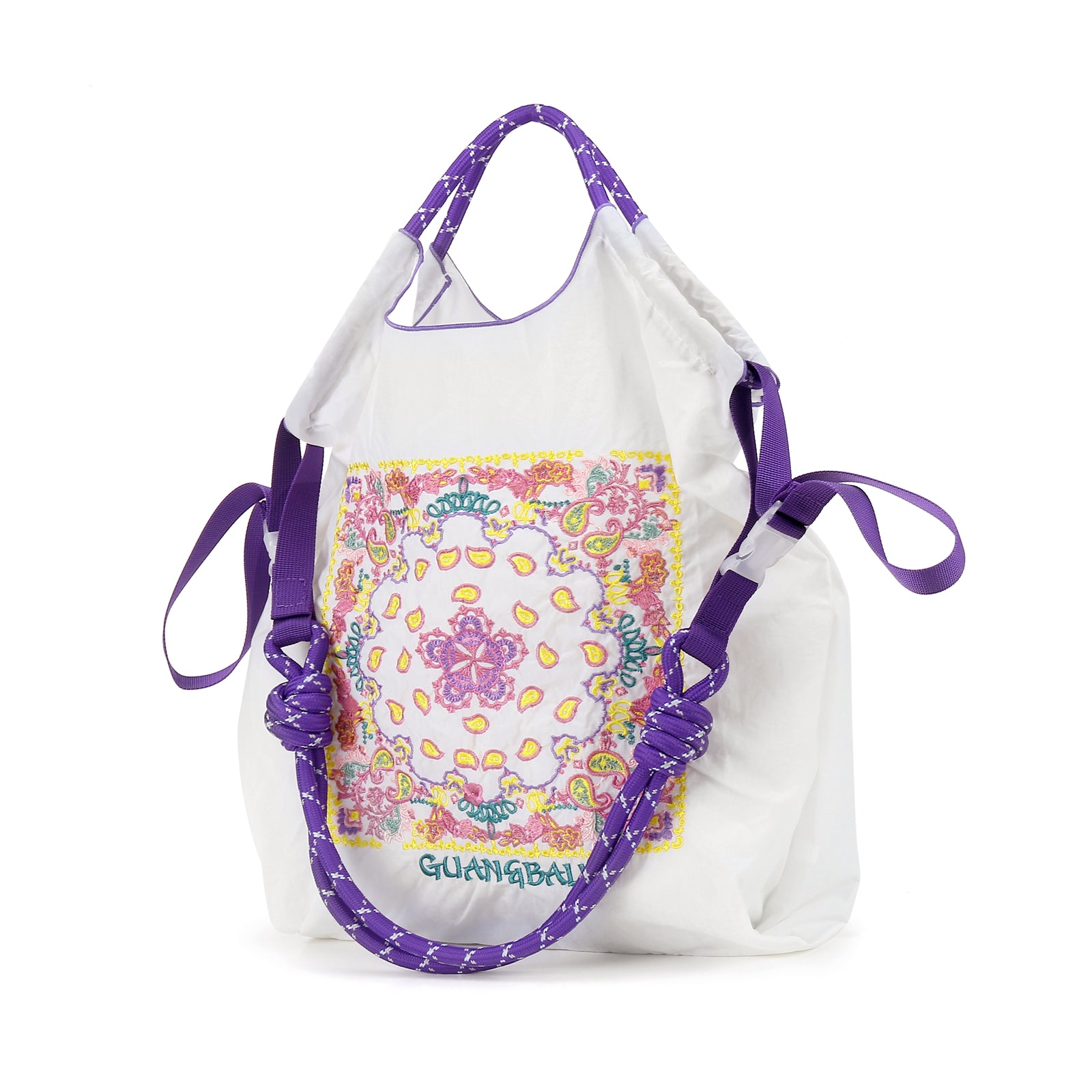 Guan&Ball Tote Bag for Women, Foldable Tote Bag With Large Shoulder strap Bag Handle Handbag for Travel, Work