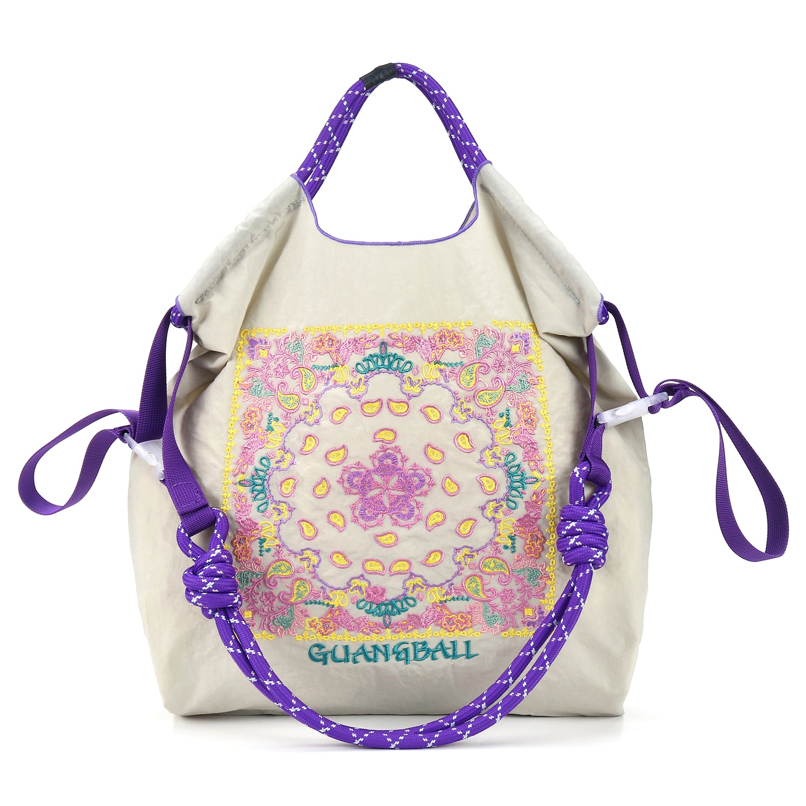 Guan&Ball Tote Bag for Women, Foldable Tote Bag With Large Shoulder strap Bag Handle Handbag for Travel, Work