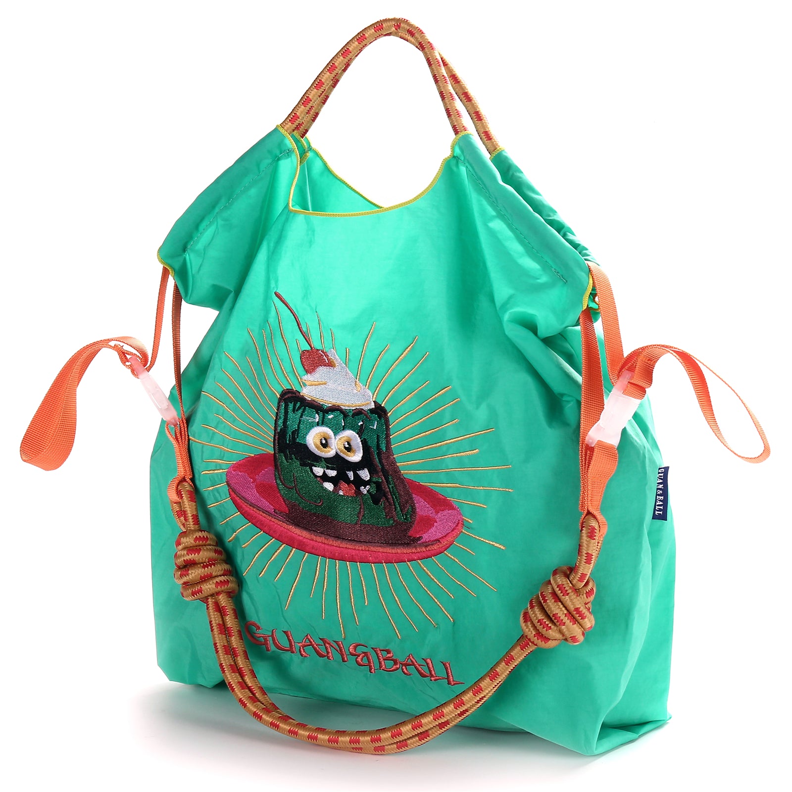 Guan&Ball Large Foldable Tote Bag, Personalized Present Suitable for Wedding, Birthday, Beach, Holiday