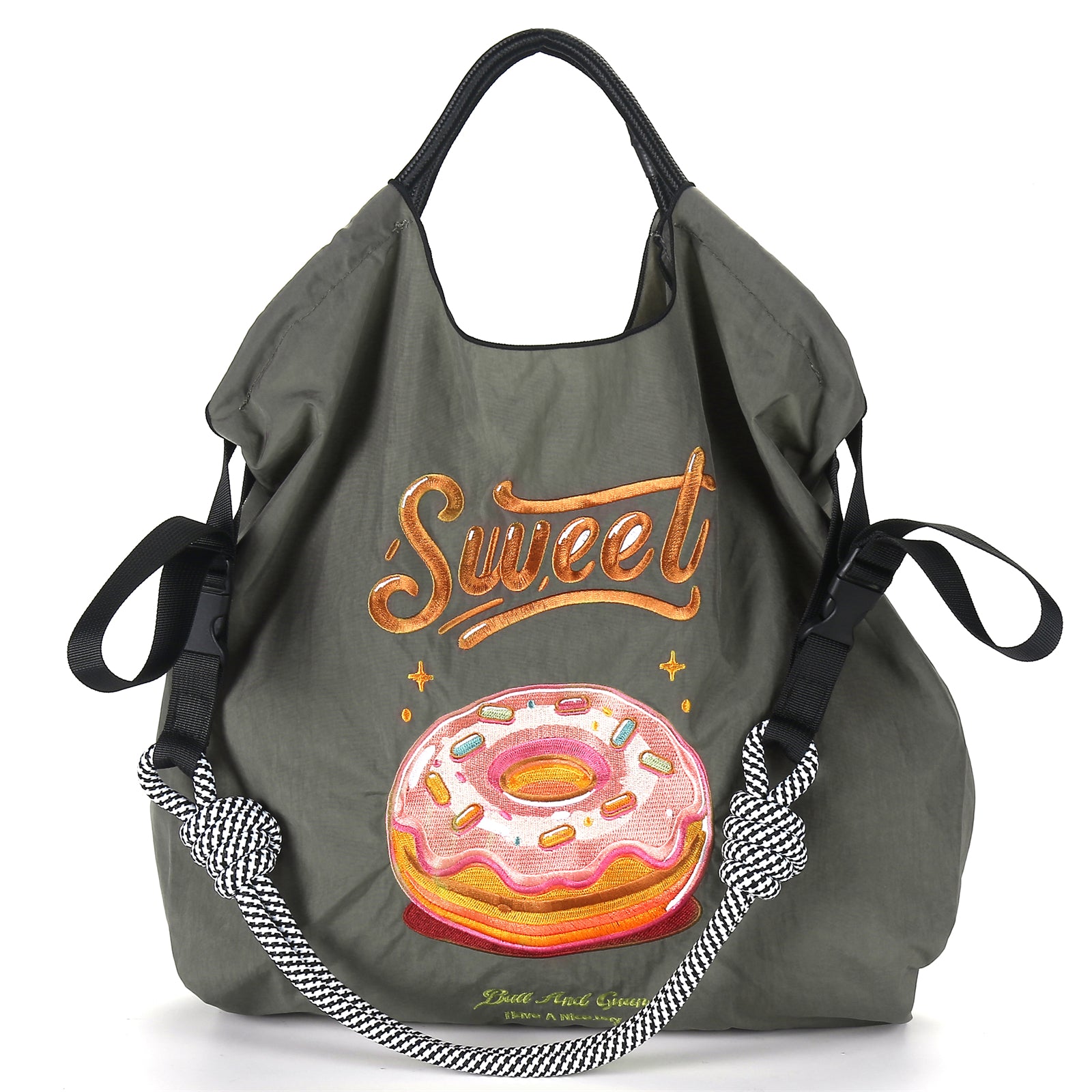 Guan&Ball Nylon Tote Bag for Women,Everyday Bag Handbags for Work Beach Gym