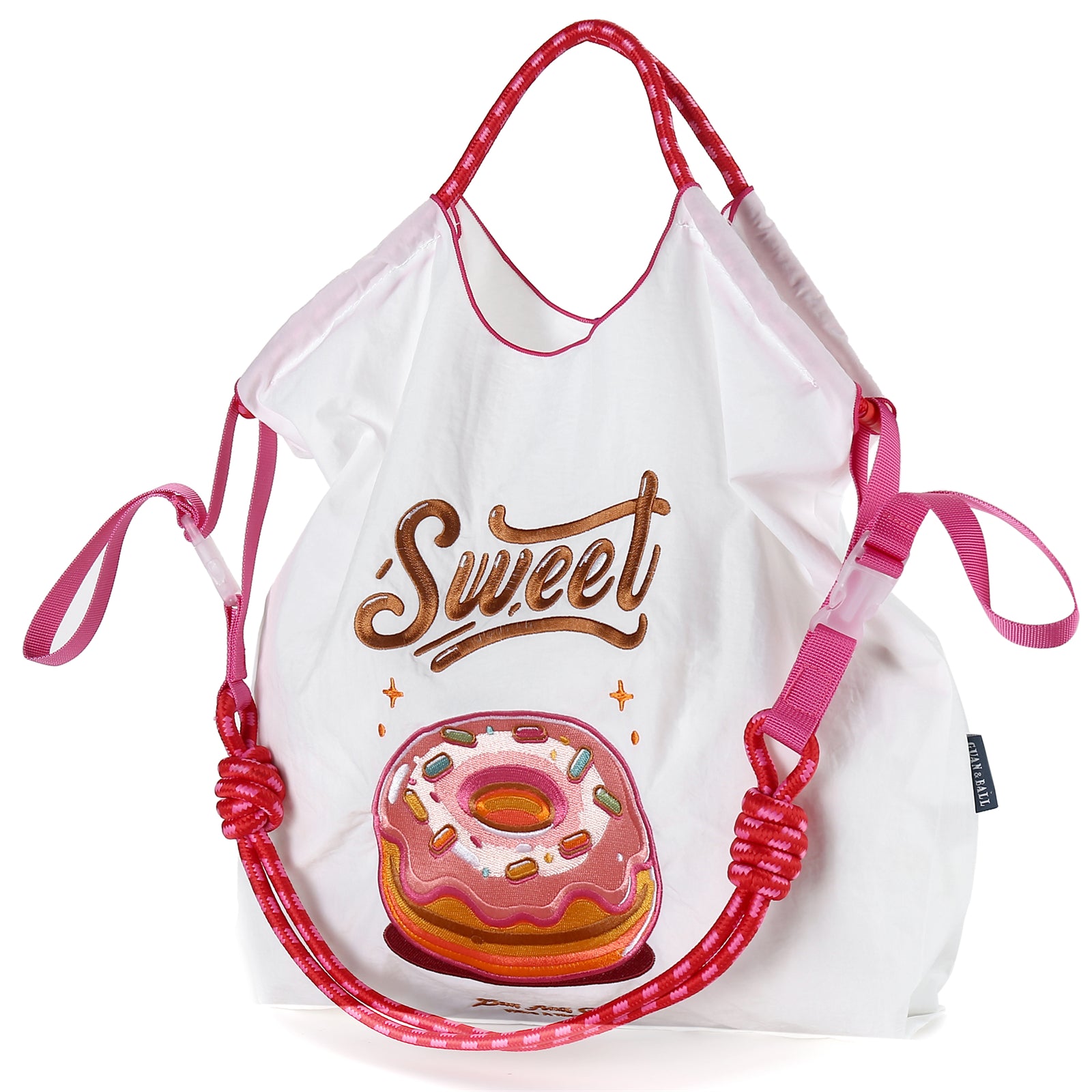 Guan&Ball Nylon Tote Bag for Women,Everyday Bag Handbags for Work Beach Gym