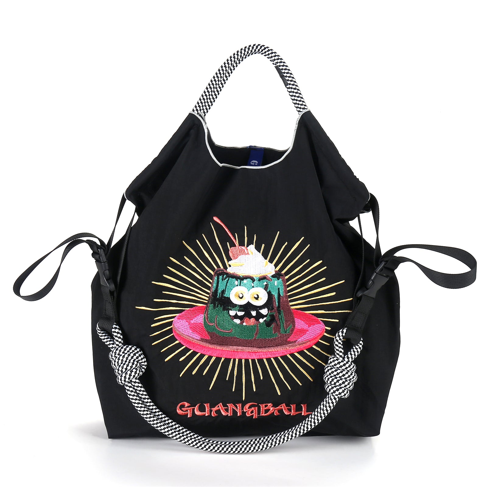 Guan&Ball Large Foldable Tote Bag, Personalized Present Suitable for Wedding, Birthday, Beach, Holiday