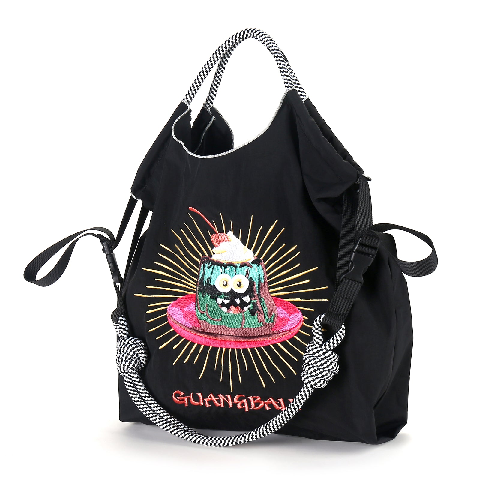 Guan&Ball Large Foldable Tote Bag, Personalized Present Suitable for Wedding, Birthday, Beach, Holiday