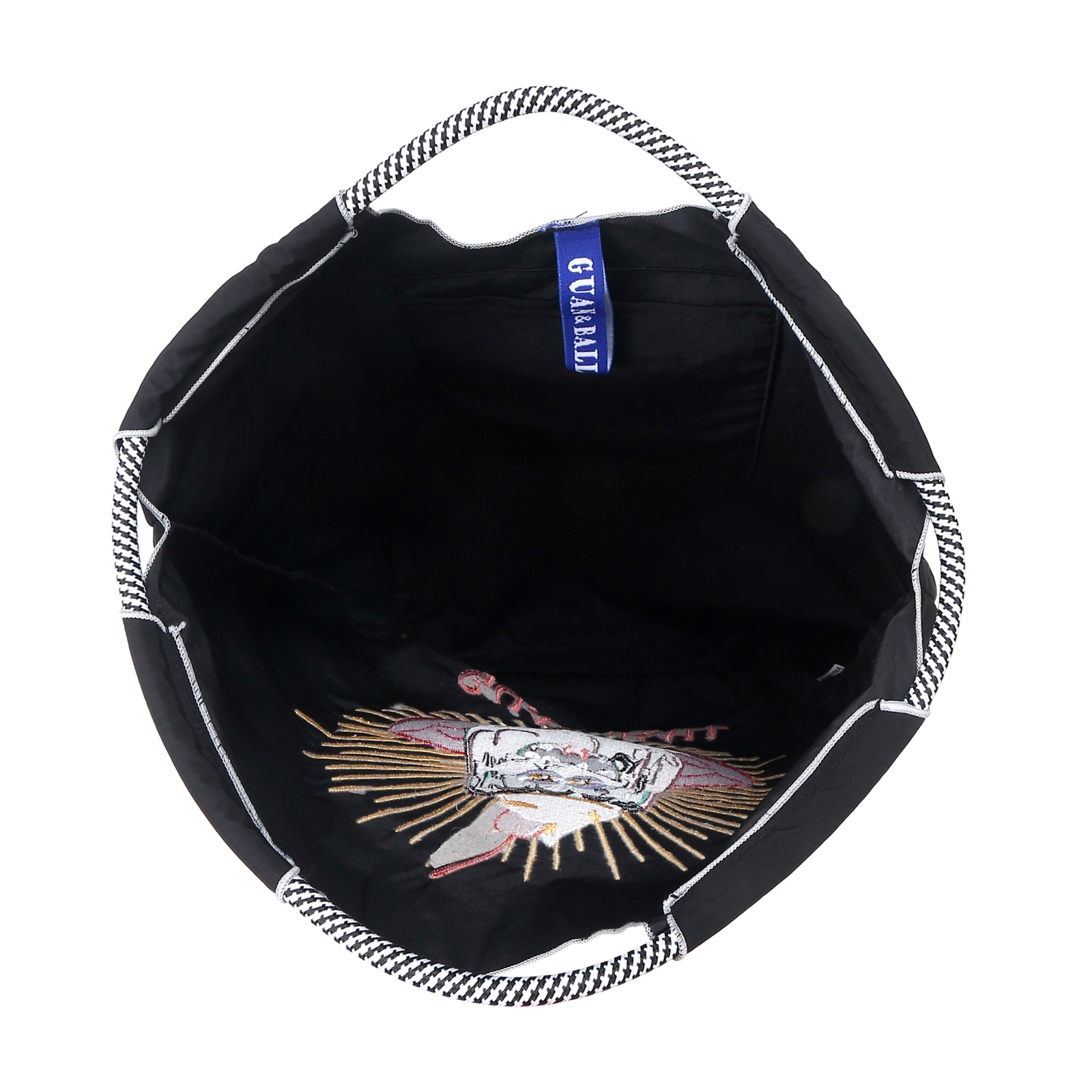 Guan&Ball Large Foldable Tote Bag, Personalized Present Suitable for Wedding, Birthday, Beach, Holiday