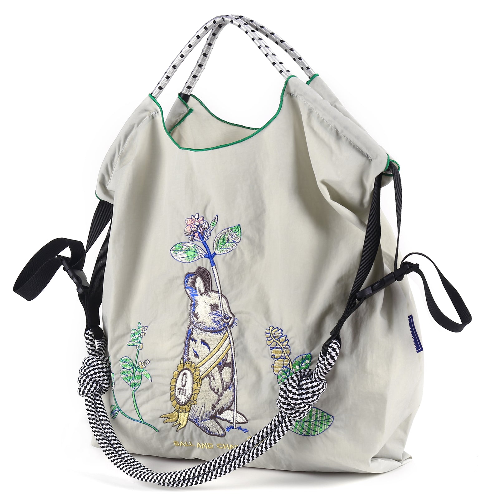 Ball&Chain Tote Bag for Women, Foldable Tote Bag With Large Shoulder strap Bag Handle Handbag for Travel, Work(L)