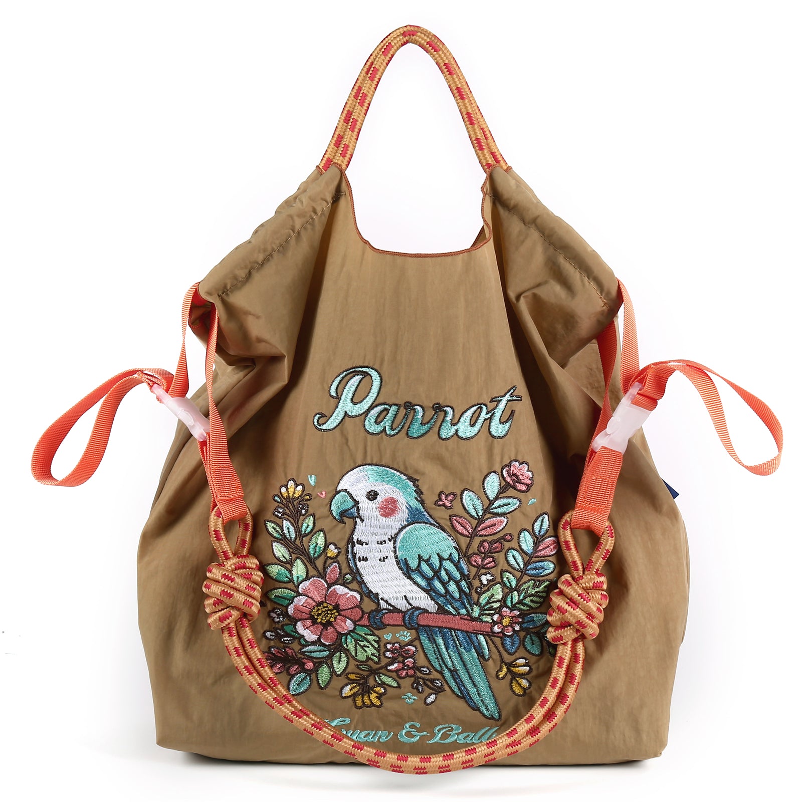 Guan&Ball Nylon Tote Bag for Women，Nylon Tote Bag,Everyday Bag Handbags for Work Beach Gym