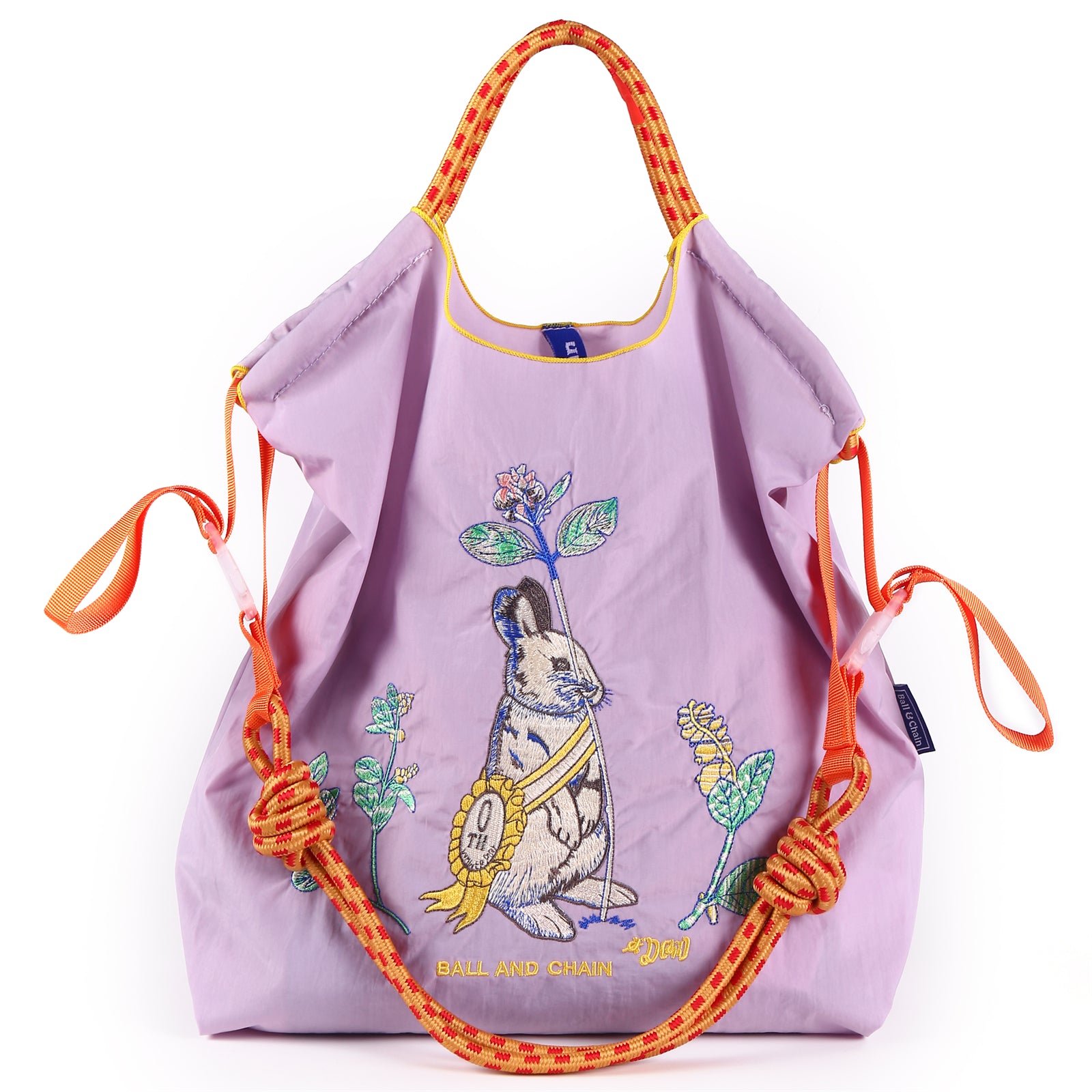 Ball&Chain Tote Bag for Women, Foldable Tote Bag With Large Shoulder strap Bag Handle Handbag for Travel, Work(L)