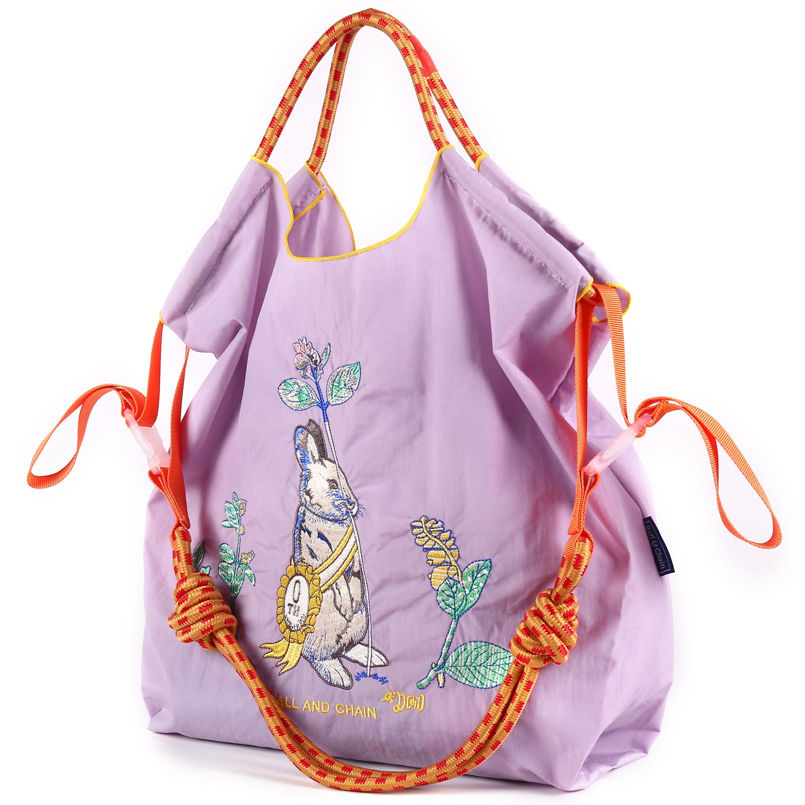 Ball&Chain Tote Bag for Women, Foldable Tote Bag With Large Shoulder strap Bag Handle Handbag for Travel, Work(L)
