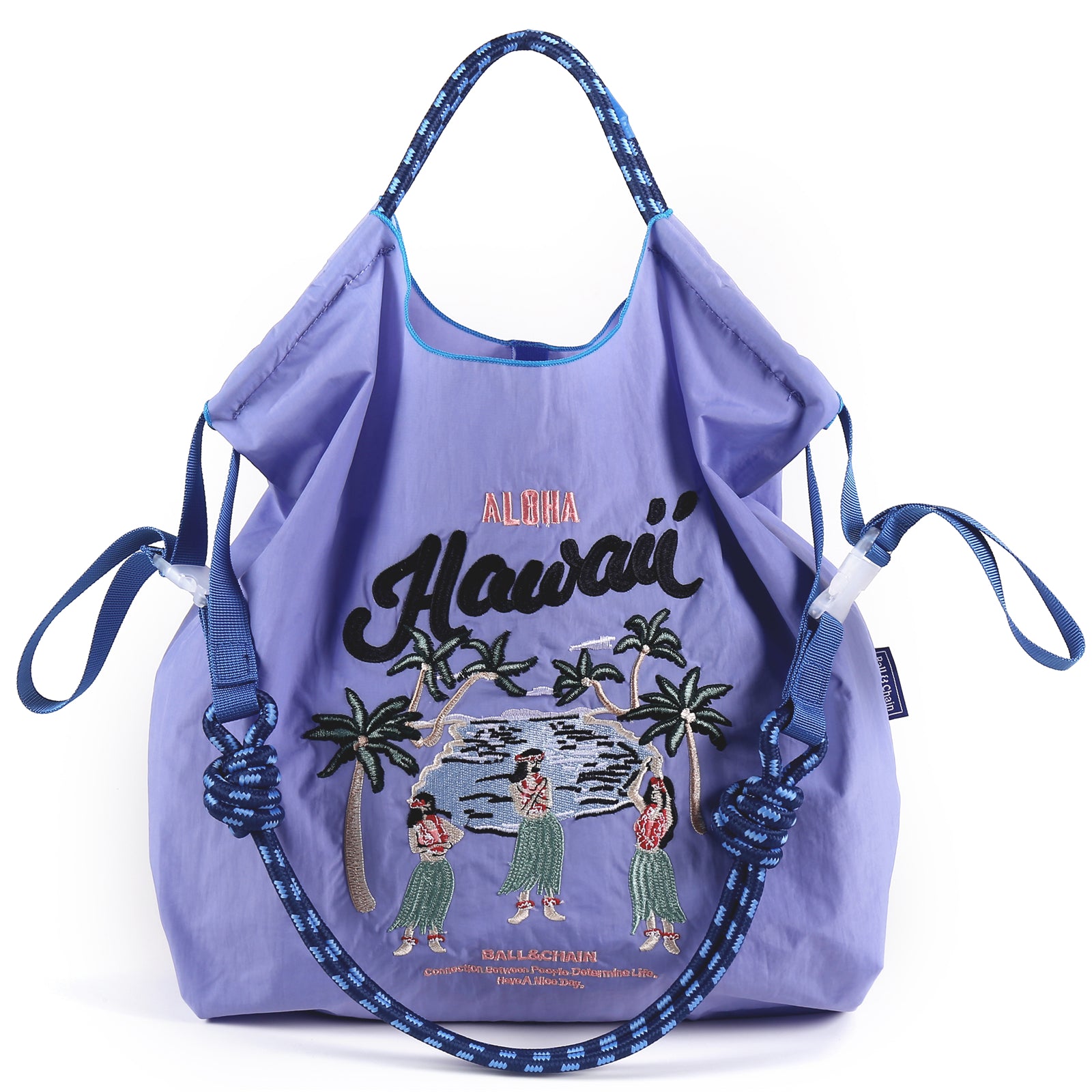 Ball&Chain Tote Bag for Women, Foldable Tote Bag With Large Shoulder strap Bag Handle Handbag for Travel, Work(L)