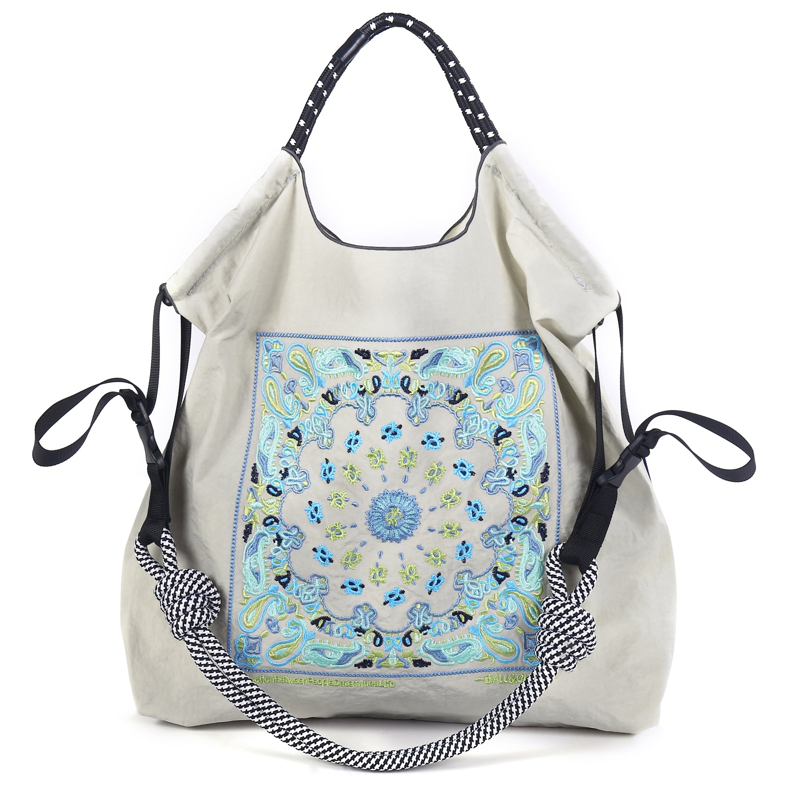 Ball&Chain Tote Bag for Women, Tote Shoulder Bag Beach Bag Shopping Bags Handbag for Travel, Work(L)